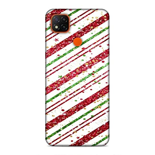Image of Printed Mobile Back Hard Case Cover for Xiaomi Redmi 9C / Xiaomi Poco C31 / Xiaomi Redmi 9 Activ /Xiaomi Redmi 9 | Glitter, Christmas, Stars, Shine A-2194