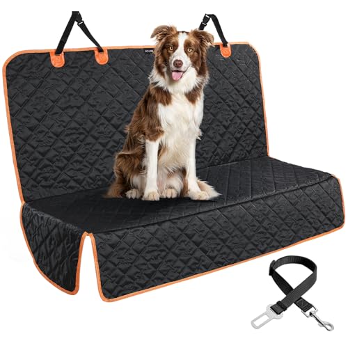 KYG Housse de siège auto pour chien | Protection de siège arrière imperméable et antidérapante pour animaux domestiques et enfants | Taille universelle...
