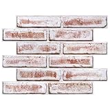 Paneles de Pared 3D Autoadhesivos Ladrillo, Impermeables
