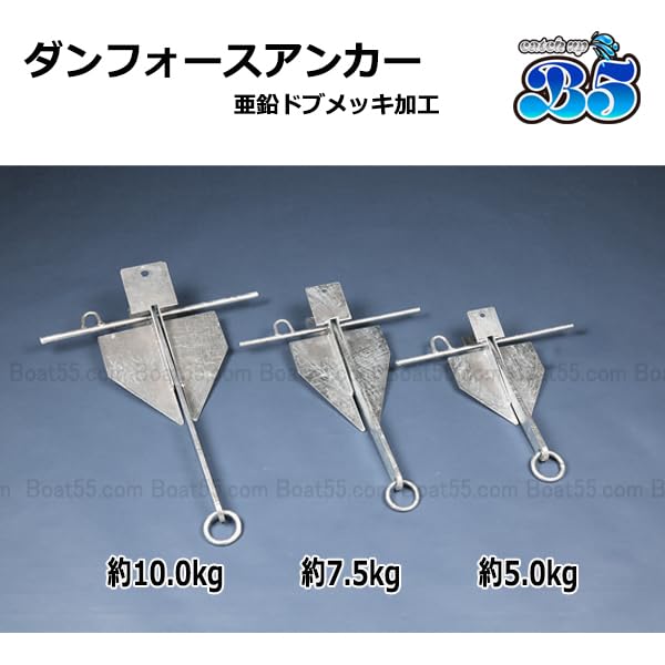 Amazon.co.jp: ダンフォースアンカー アンカー ダンフォース型 10.0kg 