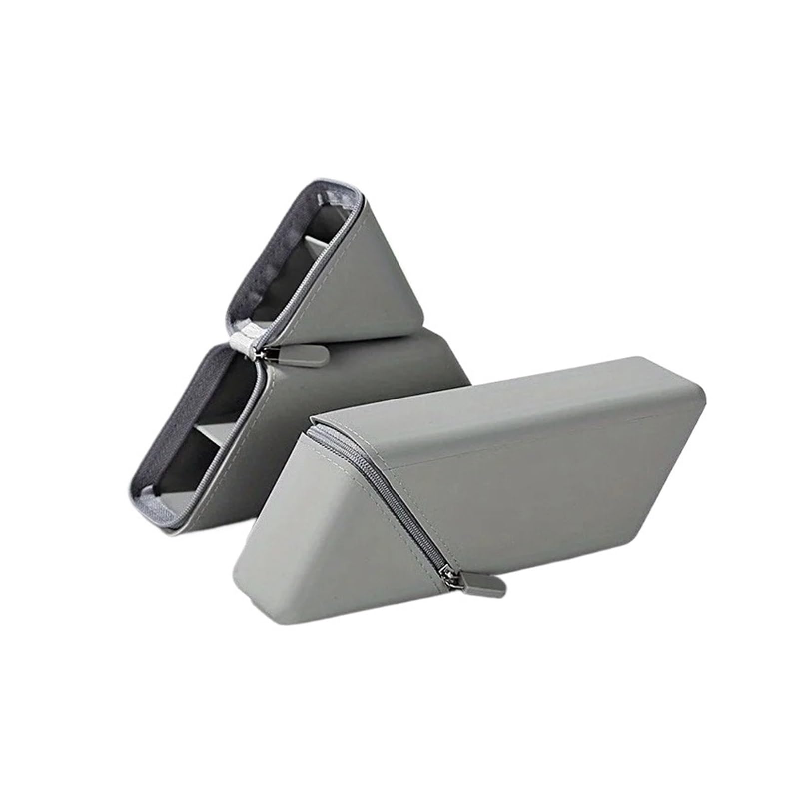 XUCZHAI Foldable Silicone Pen Holder-Large Capacity Expandable Pencil Cup For Desk, Study & Office, Portable For Students/Teachers(Grey)