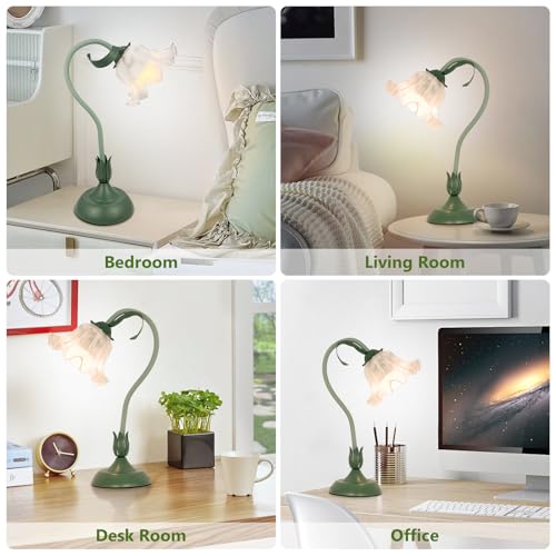 Tgmatlamp HDD-111 Flower Desk Lamp Gooseneck Lily Of The Valley Lamp Dimmable Floral Table Lamp thumb #5