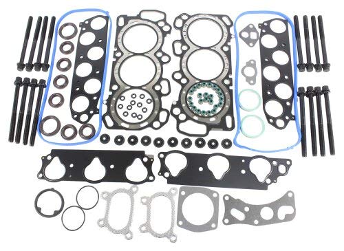 Image of DNJ HGB265 Engine Cylinder Head Gasket Set with Head Bolt Kit, Complete Repair Set for 2005-2008 Honda Odyssey Pilot 3.5L V6 24V SOHC 3471cc