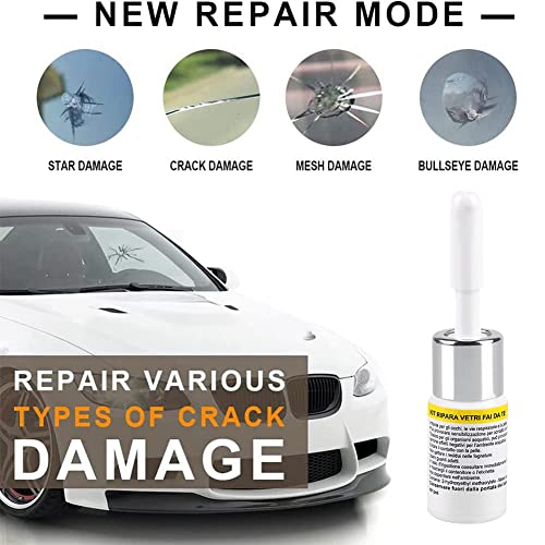 Kit di riparazione per parabrezza auto, kit di