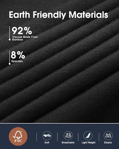 BAMBOO COOL Women Pajama Pants High Waisted Wide Leg with Pockets Lounge Sleep Bottoms Casual Lounge Yoga Pants2