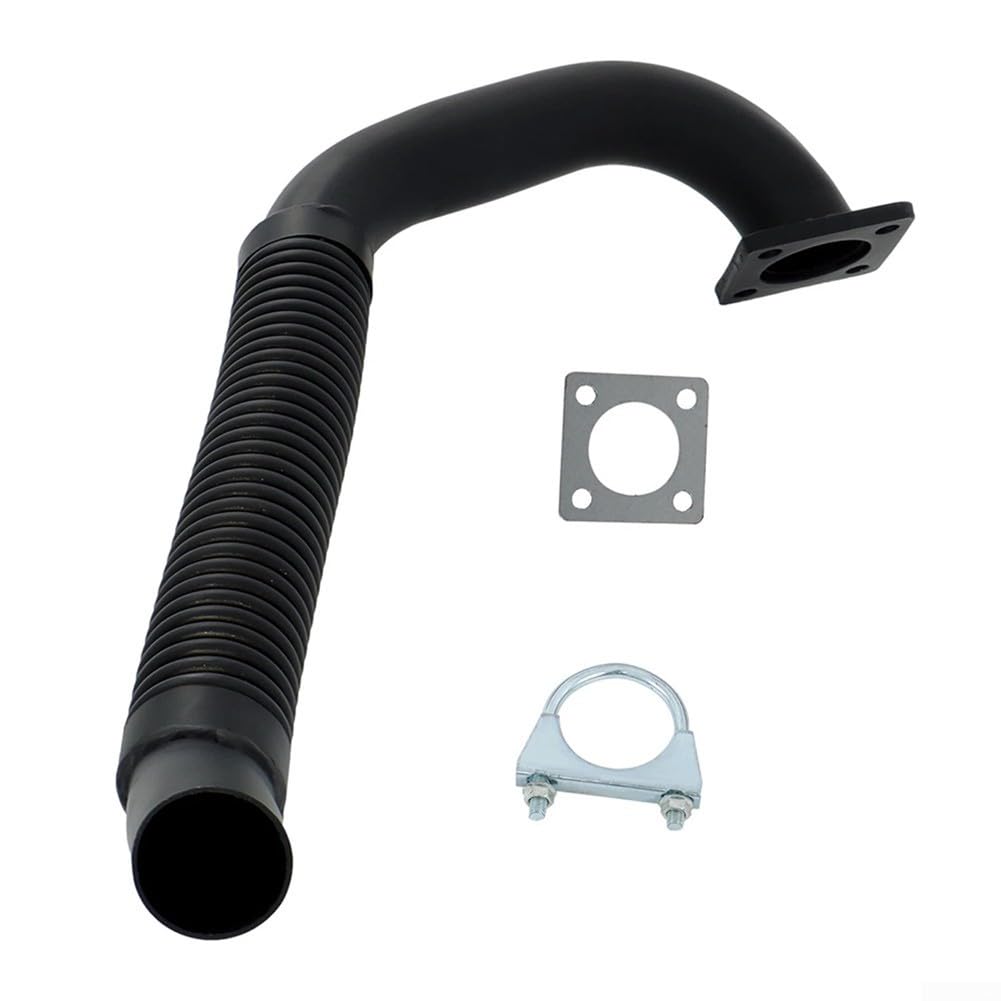 Tubo De Escape Con Silenciador Para Bobcat 751 753 763 773 7753 S130 S150 S160 S175 S185 T140 6701151 Flexible 304 Acero Inoxidable Resistente A Alta Temperatura Negro A