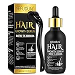 5% Minoxidil Hair Growth Serum Kit, Hair Regrowth Treatment for Scalp Hair Loss and Thinning, With Biotin - 2.02 Fl oz, 1 Month Supply