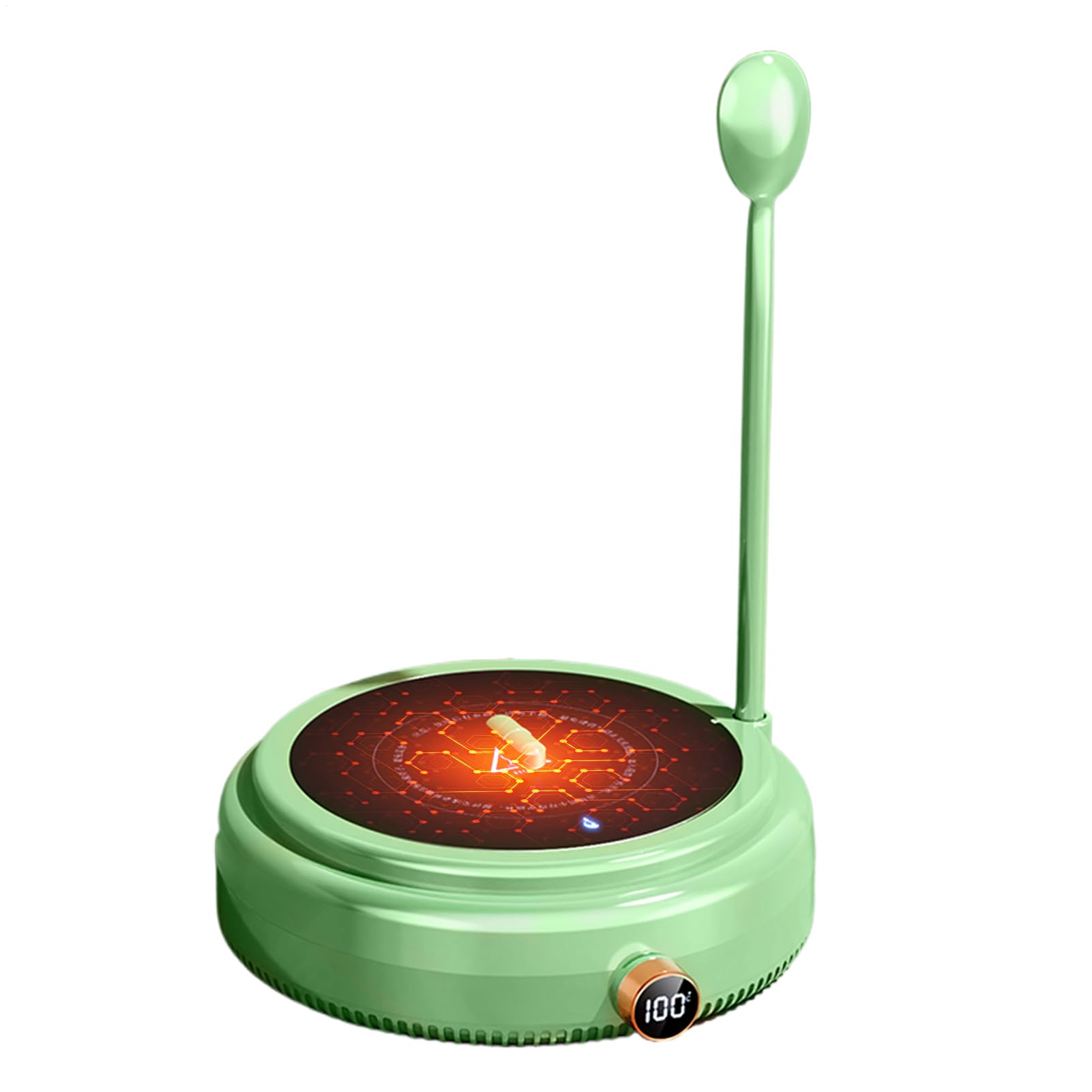 Calefactor de tazas con control de temperatura preciso para mantener la leche caliente
