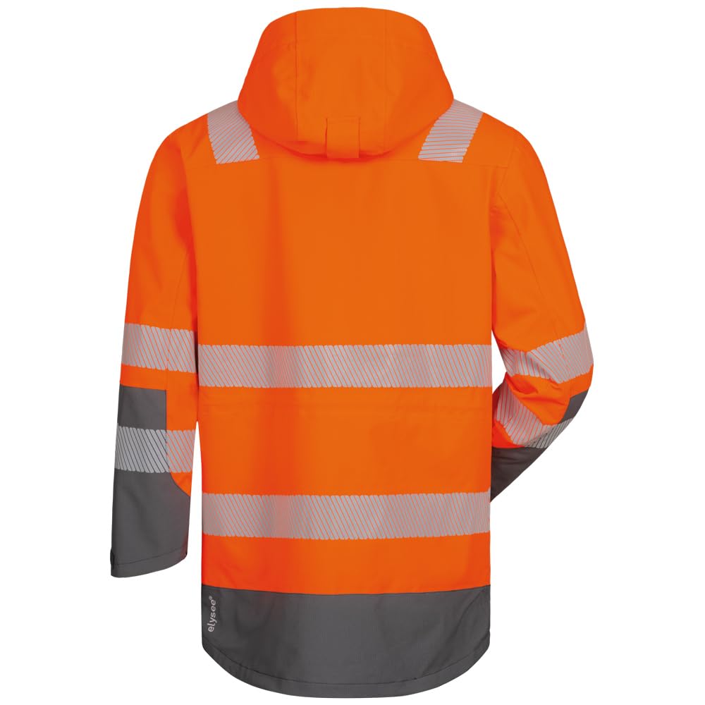 Elysee WARNSCHUTZPARKA HERWIN ORANGE/GRAU EN ISO 20471