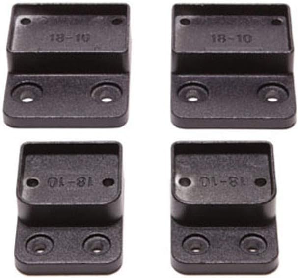 Matte Black Deck Connector (4-Pack)