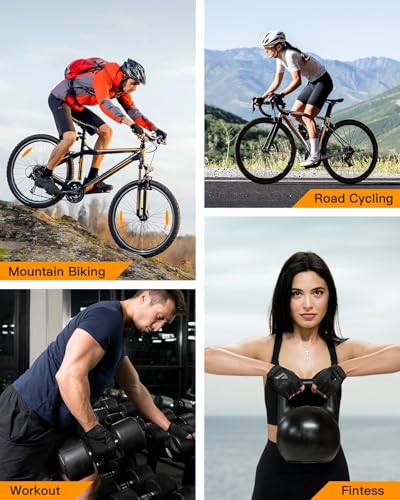 ATERCEL Cycling Gloves for Men Women