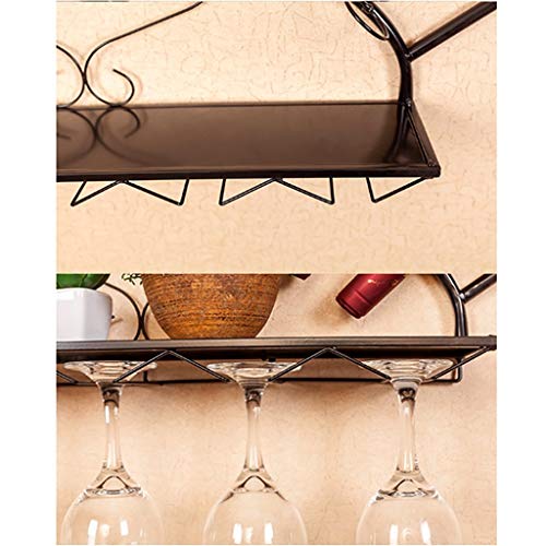 Range-bouteilles mural pour libérer vos buffets encombrés grâce au rangement suspendu