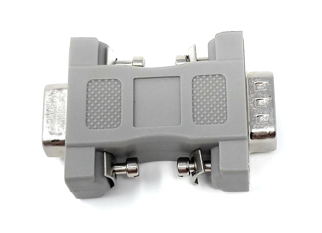 Adattatore da seriale a VGA 9 pin femmina a 15 pin maschio adattatore D9 a HD15 SVGA convertitore cavo