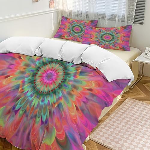 Housse de couette 140x200 rétro pour rafraîchir un lit terne