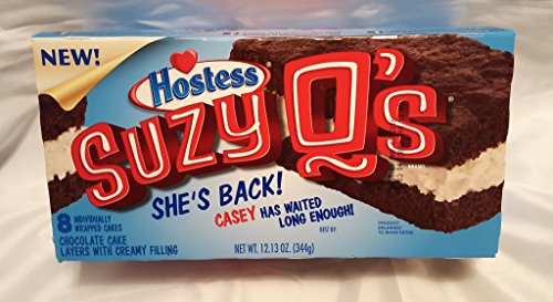 Hostess Suzy Q's- 2 Boxes of 8 Cakes