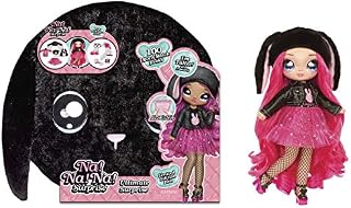 Na Na Na Ultimate Surprise - New Includes Fashion Doll with brushable hair, Designer Clothes and Accessories - Black Bunny