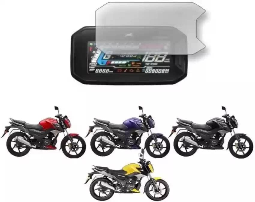Image of Comical Bike Screen Guard for TVS Raider