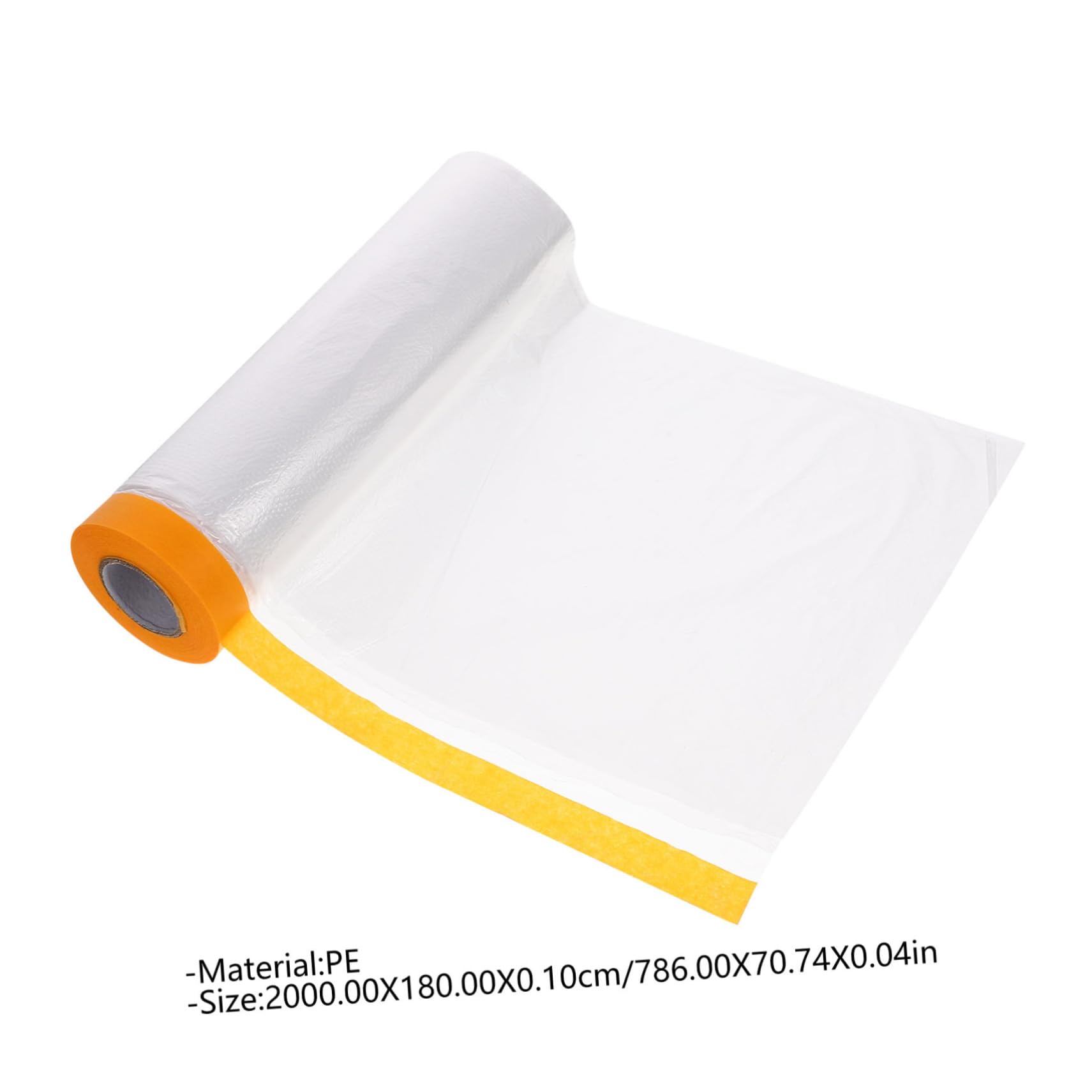 VICASKY 1Roll Furniture Protector Cover Transparent Plastic Film for Moving Sectional Couch and Water Convenient Cover for Sofas and Couches