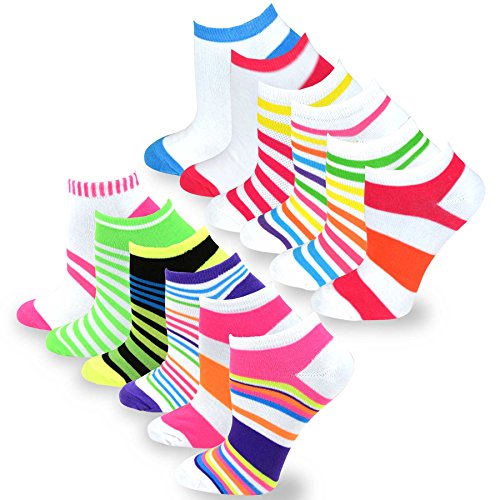 Image of Fun Novelty Low Cut Ankle Cute Socks School Dress Cheap Socks for Women Men Junior Teen 12pair 18pair