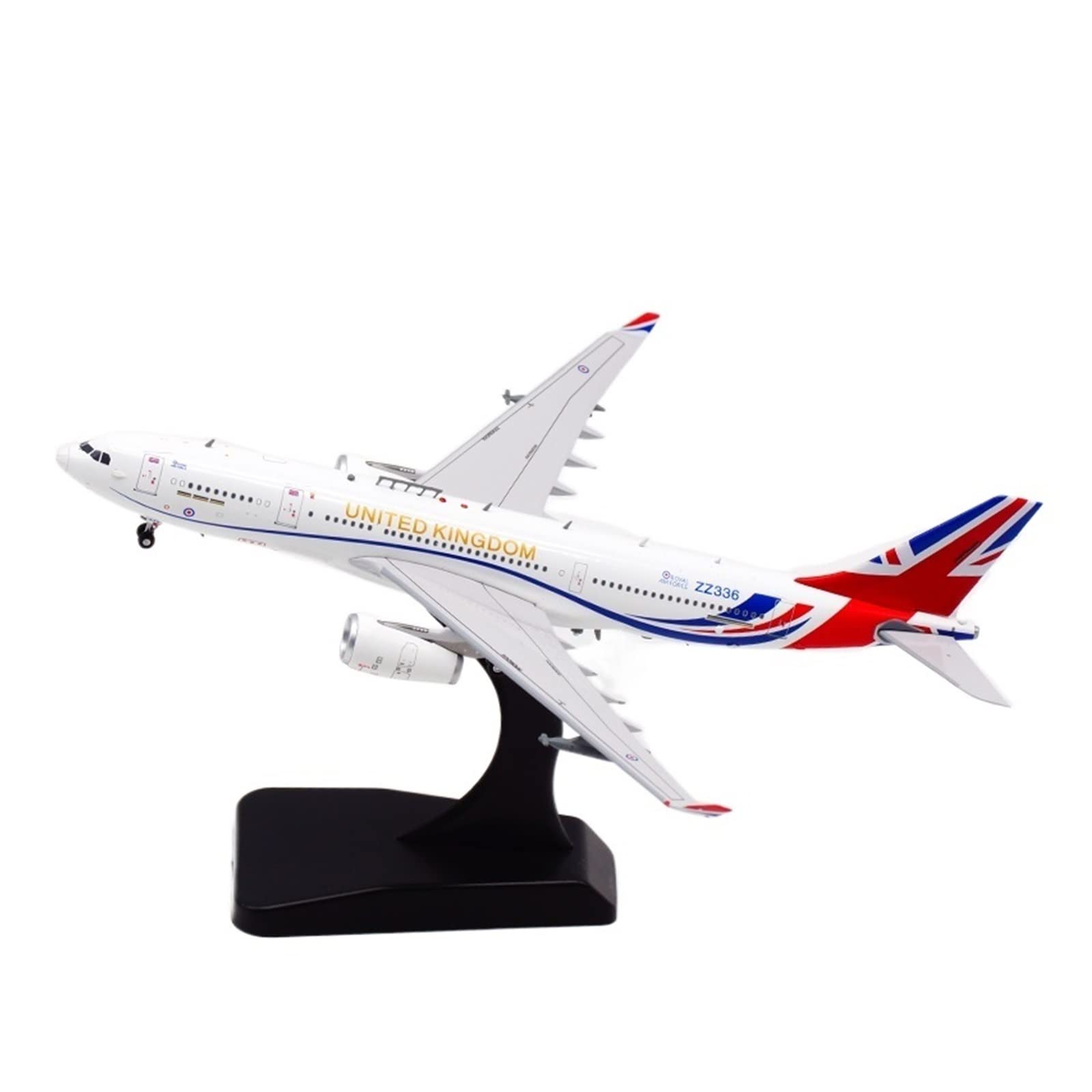 Modelo de avión para la Fuerza Aérea MRTT330-200 ZZ336 1:400 avión de pasajeros Modelo Fundido a presión simulación Modelo de aviación Modelo de avión a Escala