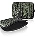 Produktbild Reissverschluss Tablet PC Notebook Tasche Schutz Hülle mit Motiv "Matrix" geeignet für "Acer Iconia Tab 10 (2016)" Case Sleeve Etui