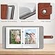Fintie Mini Fotoalbum für 2x3 Zoll Filme - 52 Taschen kleine Alben für Fujifilm Instax Mini Sofortbildkamera/Polaroid Hi-Print Bilder, Kpop Fotokartenhalter Binder, (Vintagebraun)