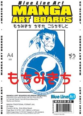 Manga Art Paper (8 1/4 X 11 3/4) #90 Beginner (25)