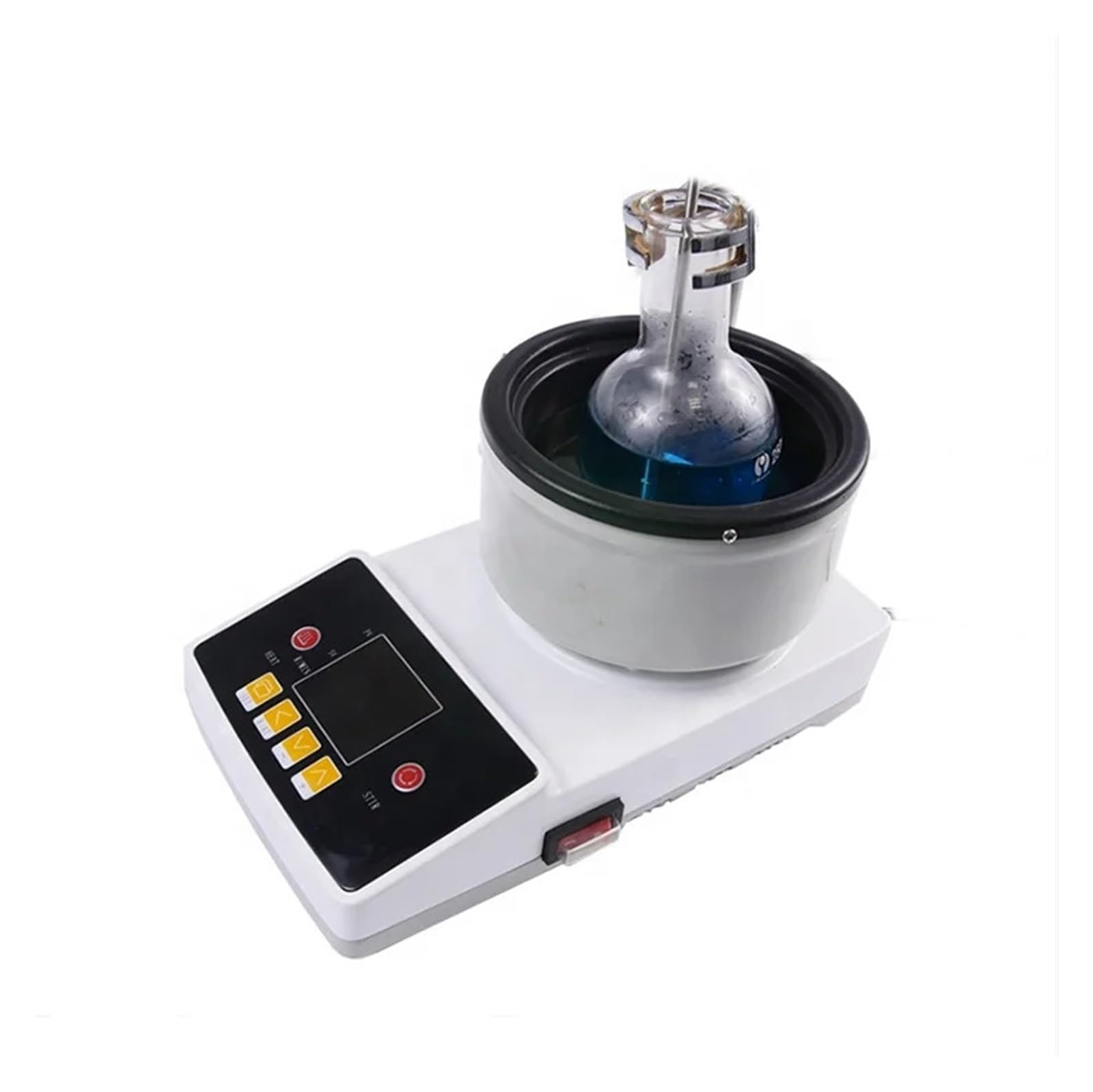 Laboratoryjna Łaźnia Wodna, Mieszadło magnetyczne, podgrzewacz, inteligentny wyświetlacz cyfrowy, czas, laboratoryjne mieszadło magnetyczne, łaźnia olejowa lub wodna, podgrzewacz