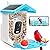 Bird Feeder with Camera, AI Identify Birds Species 2.5K HD Auto Capture, Smart Bird House with Cam, Video Camera Birdfeeder Solar Powered