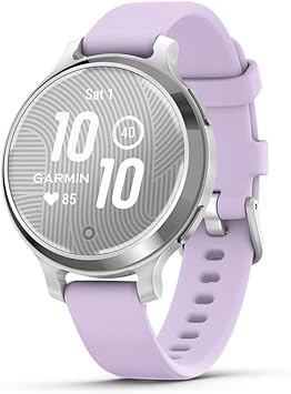 Garmin Lily 2 Active, Small & Stylish GPS Smartwatch, 38mm, Purple Jasmine | Small & Stylish Design, Built-In GPS, Body BatteryTM, Sleep Score, Fitness Tracking & Sports Apps, Garmin PayTM