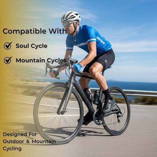 Image of Tommaso Mens Cycling Shoes - SPD Compatible Outdoor, MTB, Gravel & Mountain Bike Shoes - Walkable Design - Cleats Not Included