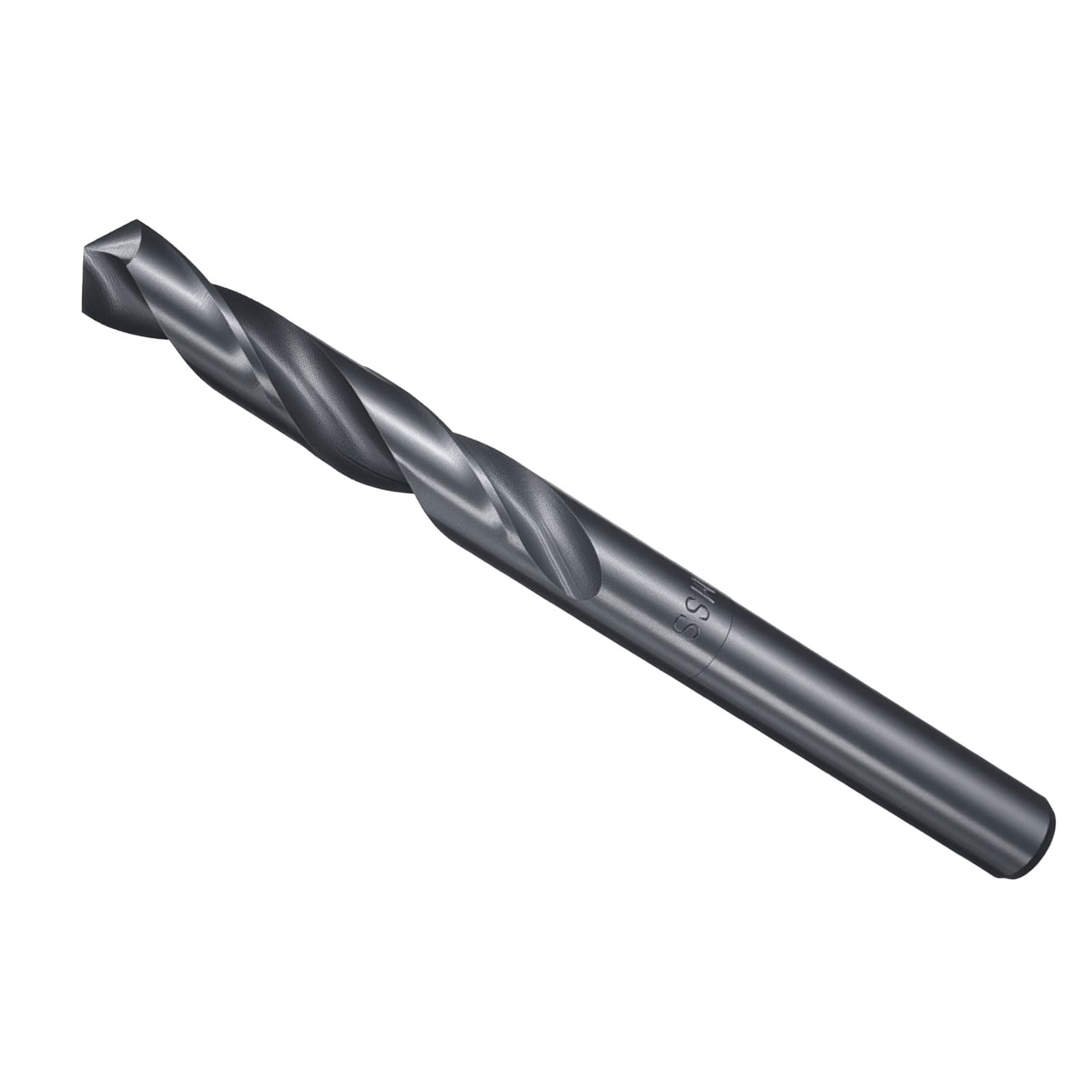 METALLIXITY Drill Bit (13mm), 1/2" Reduced Shank Round 4341 High-Speed Steel 118° Bits for Drilling Holes in Thin Metal Steel Wood Plastic Aluminum DIY Project