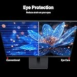 24 Inch FHD 1080P 100Hz Computer Monitor, VA Panel FreeSync PC Gaming Monitor, HDMI VGA Ports, HDR, 4000：1 Contrast, LowBlue Mode, Ergonomic Tilt Eye Care for Home Office - Image 5