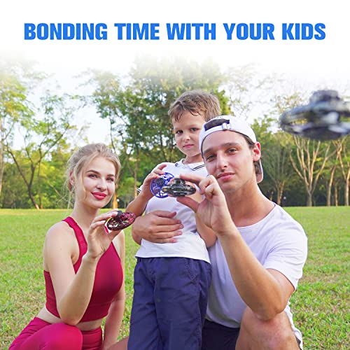 Gooly Flying Spinner Mini Drone, Hand Operated Drones For Kids Adults, Flying Ball Toy With 360° Rotating Led Lights Indoor Outdoor, Stress Relief Ufo Drone Toys For Boys Girls Gift #TOP1