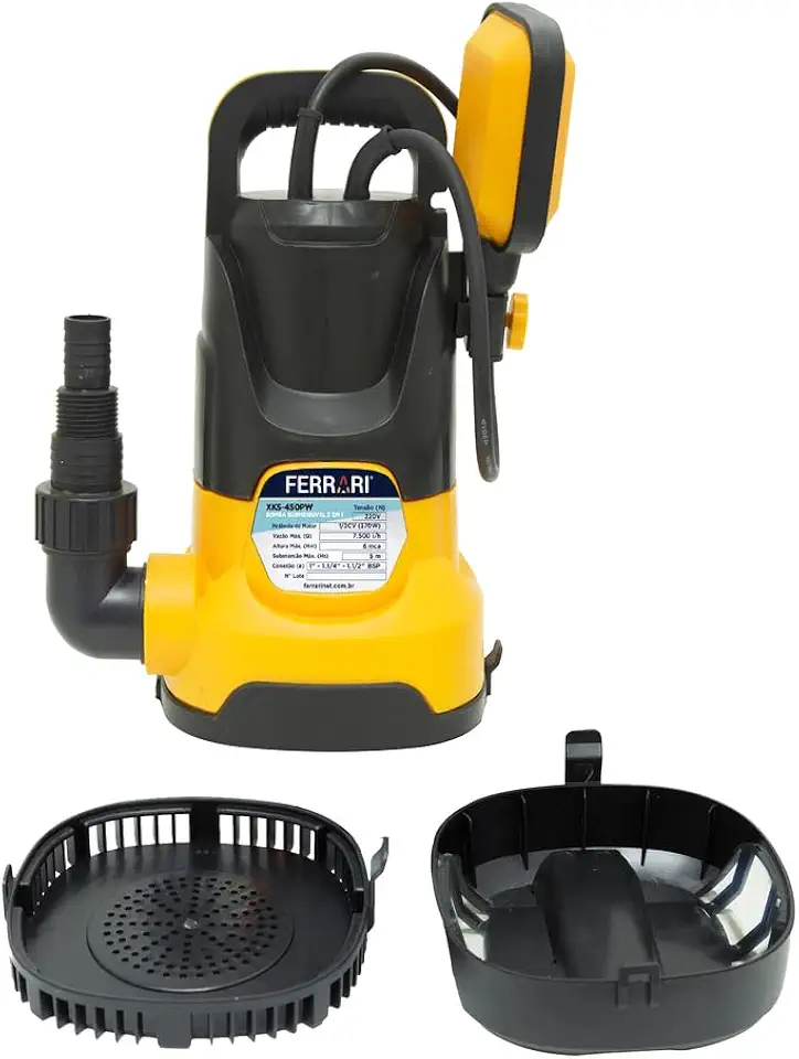 BOMBA D'AGUA SUBMERSIVEL 1/2CV XKS 450PW - 220V