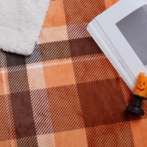 Manta Decorativa VAKADO 50x60 Pulgadas Naranja Cuadros miniatura 4