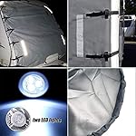 Caravan Front Towing Cover Caravan Front Protection Covers With 2 Led Lightsupgraded Fasteners Caravan Front Cover