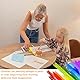 1 Stück Schwämmchen Schule Aquarell-Reinigungsschwamm Wasserabsorbierender Malschwamm Rechteckige Zeichenschwämme Synthetische Künstlerschwämme Für Malerei Kunsthandwerk Keramikbedarf,Blau