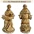 BOLVOUD St. Francis of Assisi Garden Statue, Spiritual Bird Feeder, Blessing of Animals Decorative Accent for Outdoor Spaces, St. Francis Statue Souvenirs for Patron Saint of Animals, Franciscan Decor