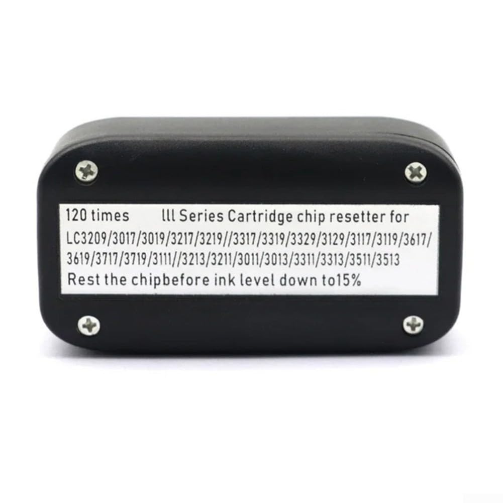 Honseadek Réinitialisateur de puce et décodeur de cartouche d'encre compatible avec Brother LC3619 3617 LC3219 3319 J3930 - Kit de reconditionnement de puce de cartouche avec outil de réinitialisation
