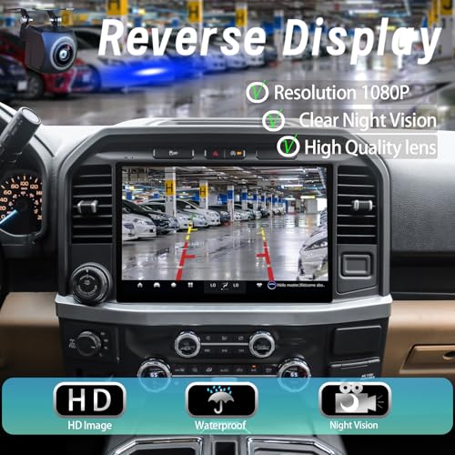 For Ford F150 2015-2021 Android Radio 13-Inch 1920*1200 2K HD Touch Screen Head Unit Wirless Carplay GPS Navigation Screen Upgrade Multimedia Player Android Auto Stereo with Bluetooth 5G WiFi 8G+128G - Image 6