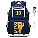 Fußballspieler Star Messi Multifunktions-Leuchtrucksack Travel Student Rucksack Football Club Fans Schultasche (Stil 9)