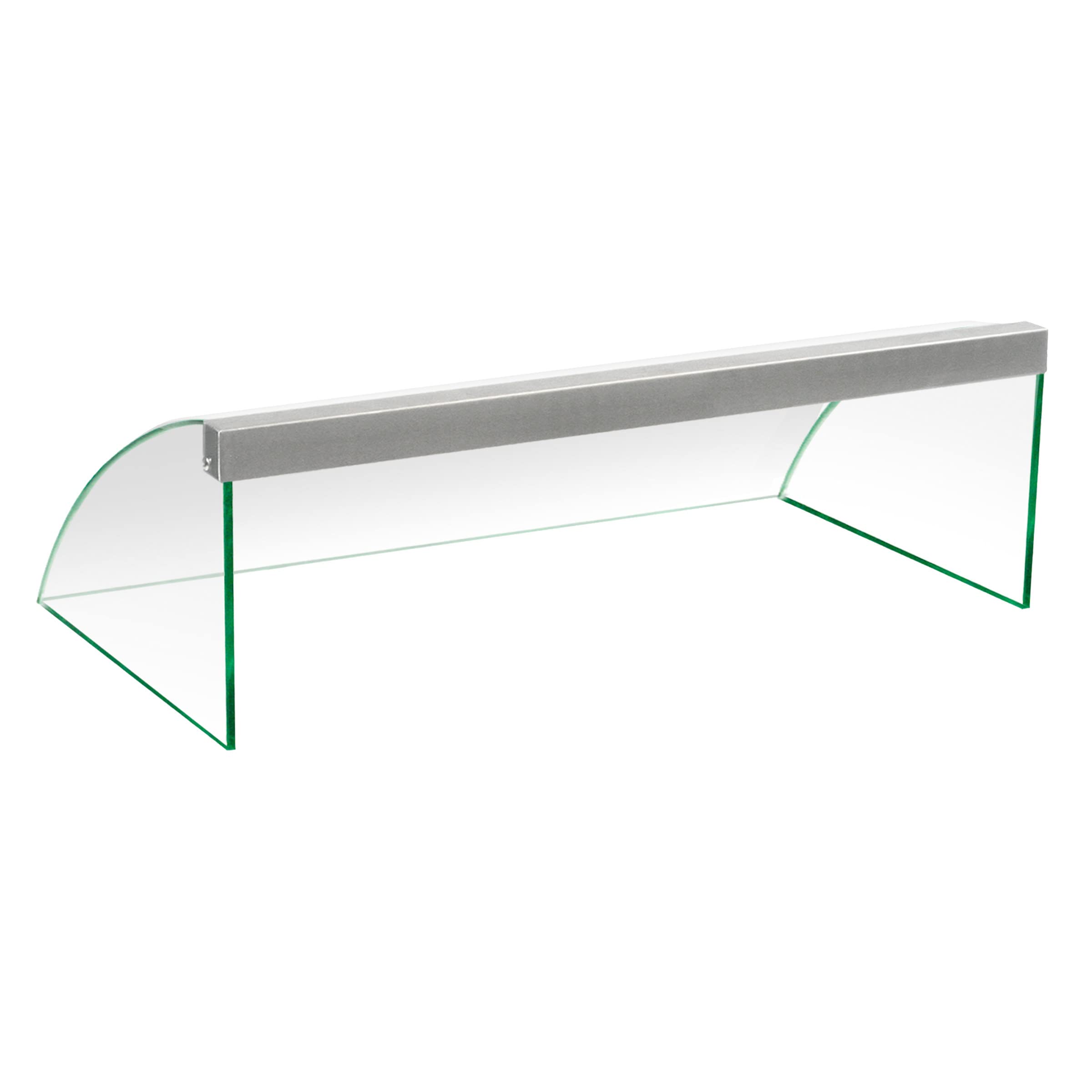 Hotdog Roller Cover â€“ Tempered Glass Grill Guard Fits 7-Roller Hot Dog Cooker Machines â€“ Concession Stand Supplies by Great Northern Popcorn