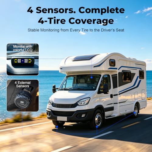 Flydew RV Tire Pressure Monitoring System