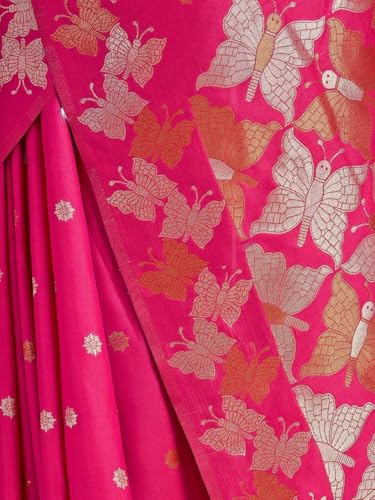 Image of Flosive Women's Kanchipuram Silk Saree
