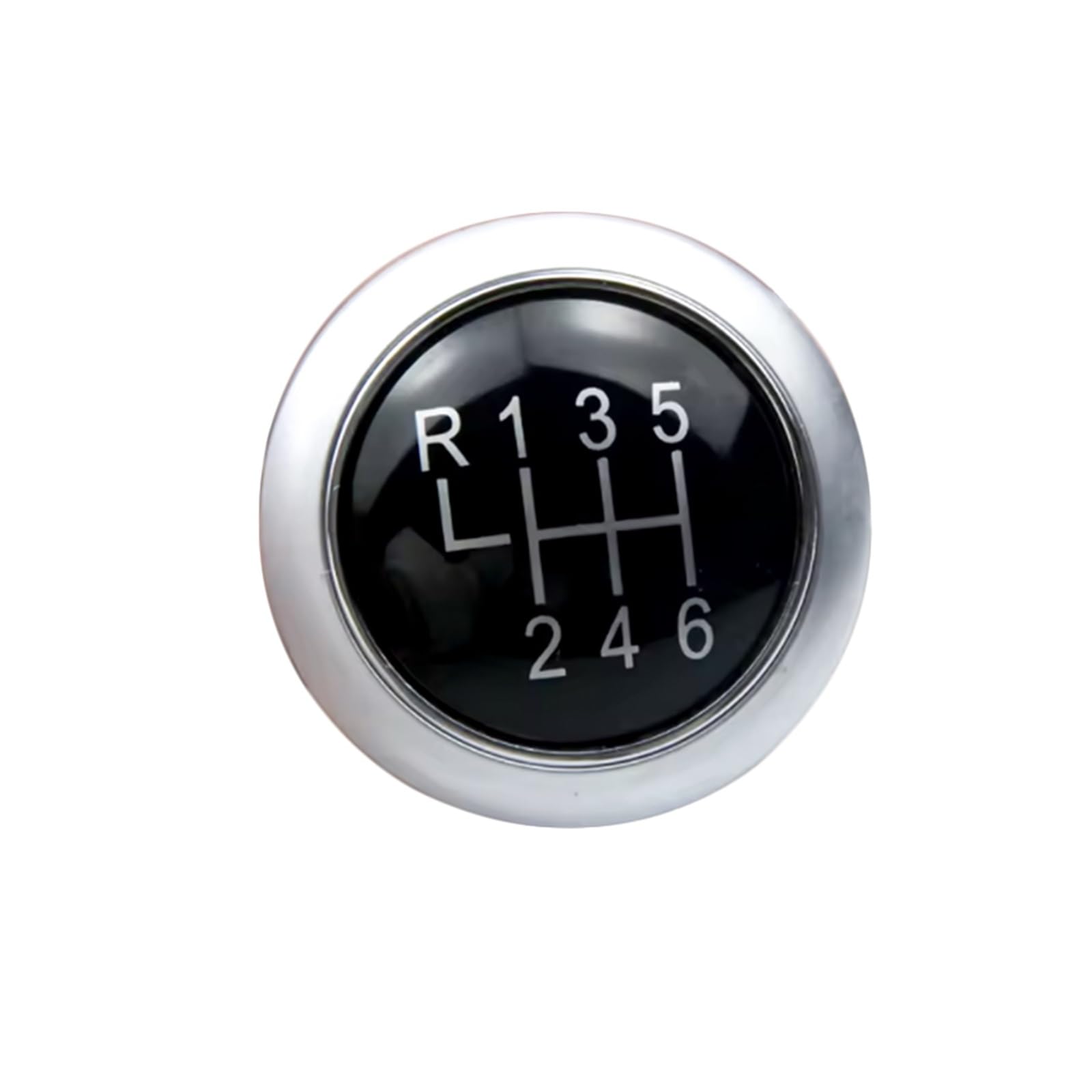 Glblpexelr Silver R123456 Upgrade Gear Shift Knob For A4 B6 B7 B8 For A6 S4 8K For A5 8T For Q5