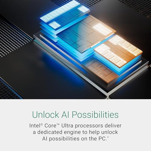 Image of Dell Inspiron 14 Plus 2025 Laptop, 16-Core Intel Core Ultra 7 155H, 14 inch 2880x1800 IPS Display, Intel Arc Graphics, 32GB LPDDR5 1TB SSD, Backlit Keyboard, FP, Thunderbolt 4, Wi-Fi 6E, Win11 Home