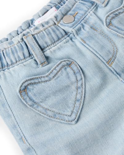 Image of The Children's Place Baby Girls' and Toddler Barrel Leg Jeans