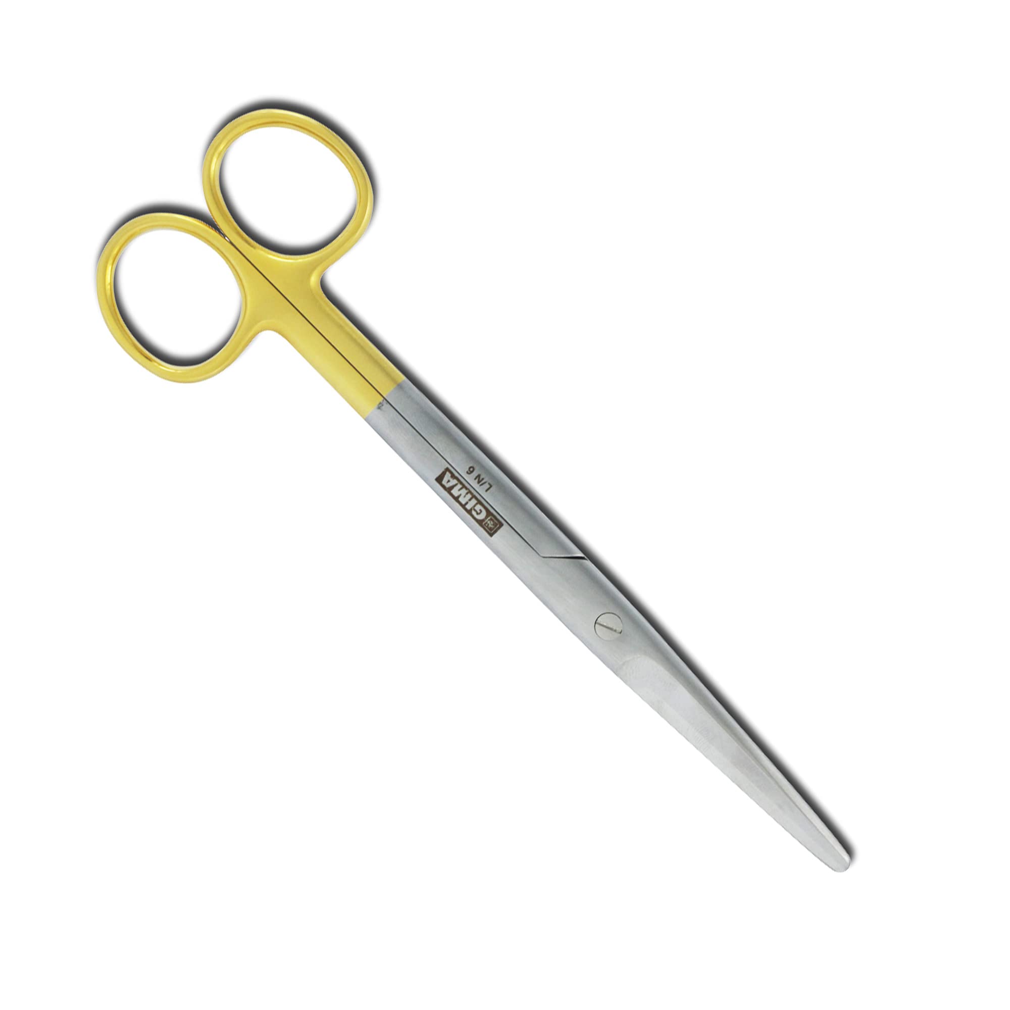 Gima - Mayo Ciseaux en Carbure de Tungstène, Droits, avec Lames Fermes Qui Garantissent une Grande Précision Aux Chirurgiens, 14,5 Cm, 26520