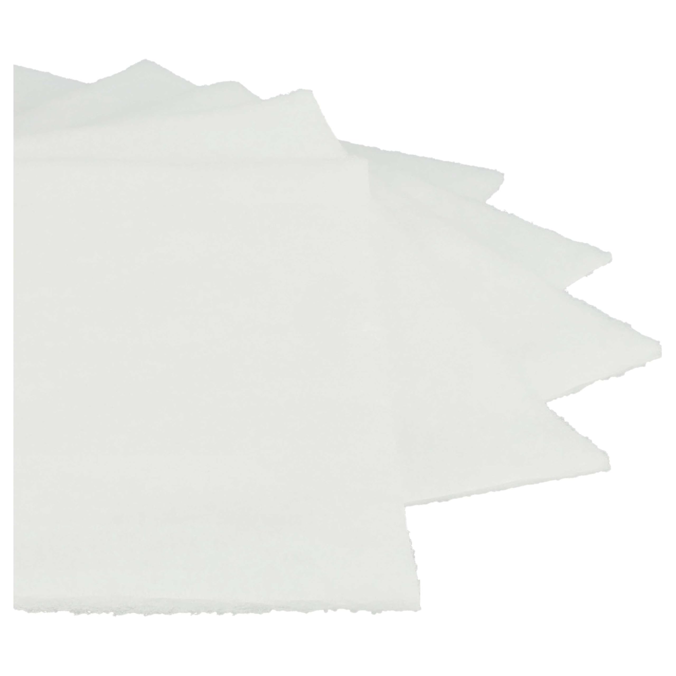 vhbw 50 x filtr powietrza G2 zamiennik do Lunos 034185, 2/FSA do wentylatora, wentylatora łazienkowego, wentylatora, urządzenia wentylacyjnego – biały